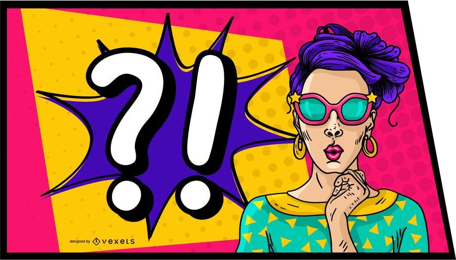 Comic mujer ilustración Comic mujer ilustración