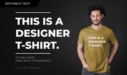 Designer Parody T-shirt Design Designer Parody T-shirt Design