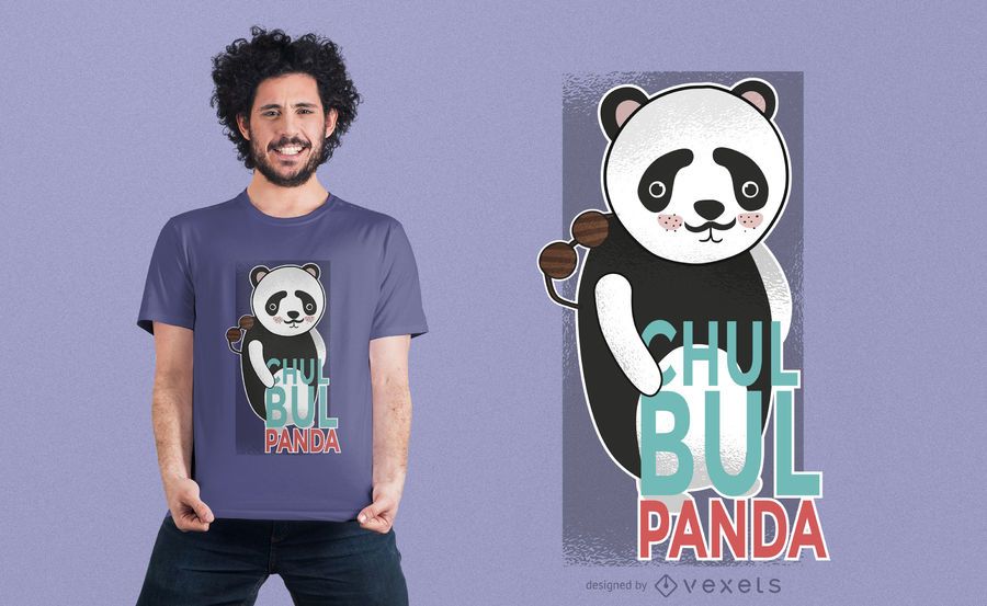Chulbul Panda T-shirt Design Chulbul Panda T-shirt Design