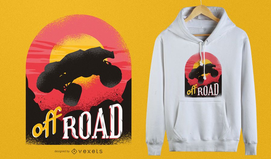 Diseño de camiseta Off Road Diseño de camiseta Off Road