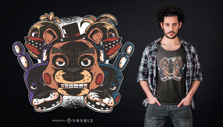 Freddys camiseta de diseño Freddys camiseta de diseño