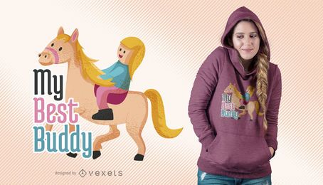 My Best Buddy camiseta de diseño My Best Buddy camiseta de diseño