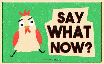 Di qué ilustración de pollo