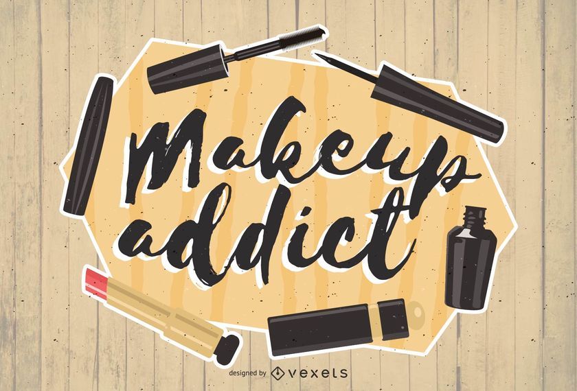 Makeup Addict Beauty Illustration Makeup Addict Beauty Illustration