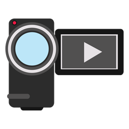 Handycam camcorder illustration PNG Design