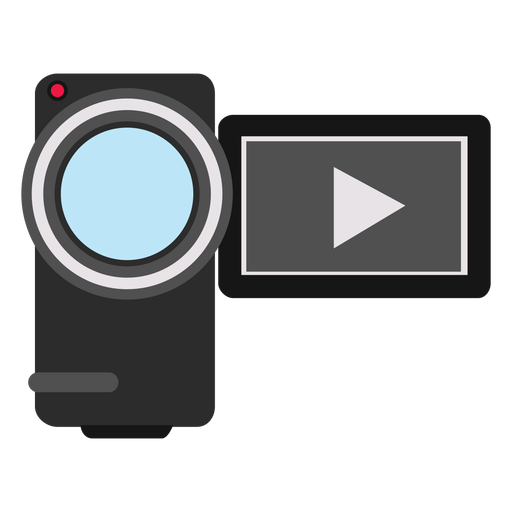 Handycam camcorder illustration PNG Design