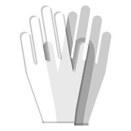 Icono de guantes de goma Diseño PNG