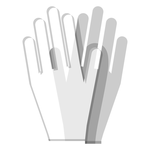 Icono de guantes de goma