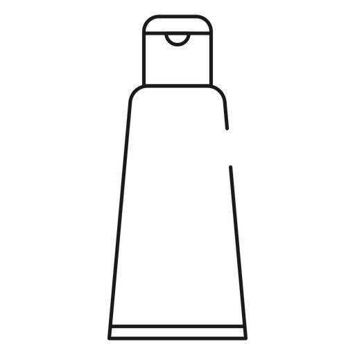 Icono de trazo de crema de afeitar Diseño PNG