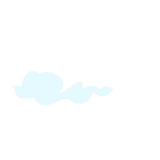 Elemento de design da nuvem do céu