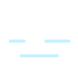 Icono de línea redonda de nube de cielo Transparent PNG