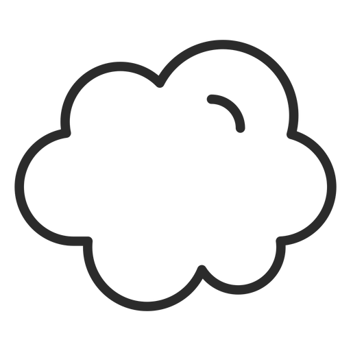 Trazo De Nube De Cielo Descargar Png Svg Transparente