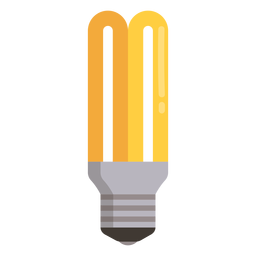 Bombilla de luz de palo Diseño PNG