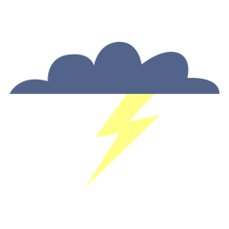 Stormy weather cloud icon PNG Design