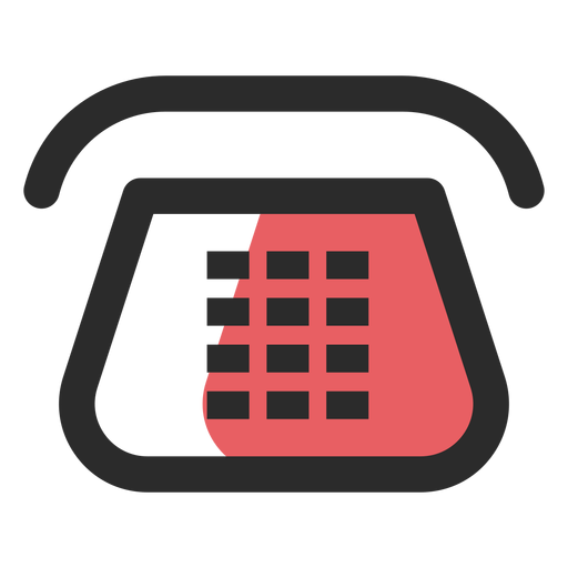 Telefonkontaktsymbol PNG-Design