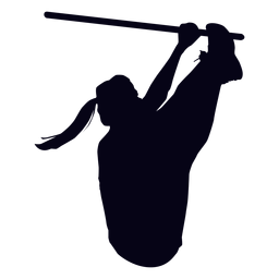 Zehen an Crossfit-Silhouette PNG-Design