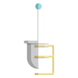 Icono de portaescobillas de inodoro Diseño PNG