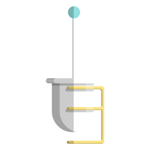 Icono de portaescobillas de inodoro Diseño PNG