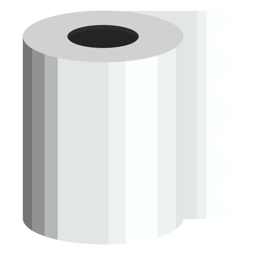 Icono de baño de papel higiénico Diseño PNG