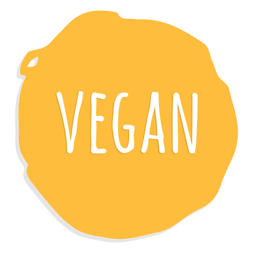 Veganes Kreiszeichen PNG-Design