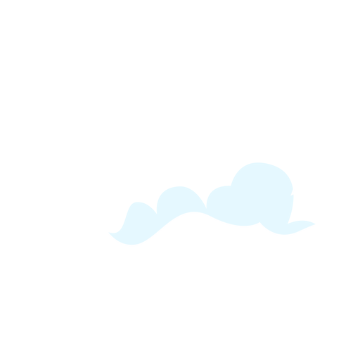 Weather cloud design element PNG Design