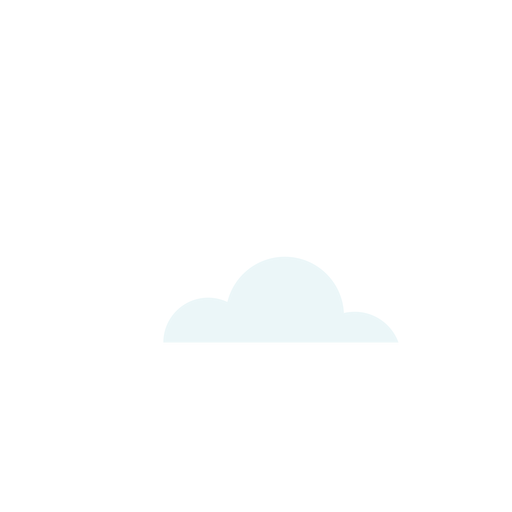 Weather cloud element PNG Design