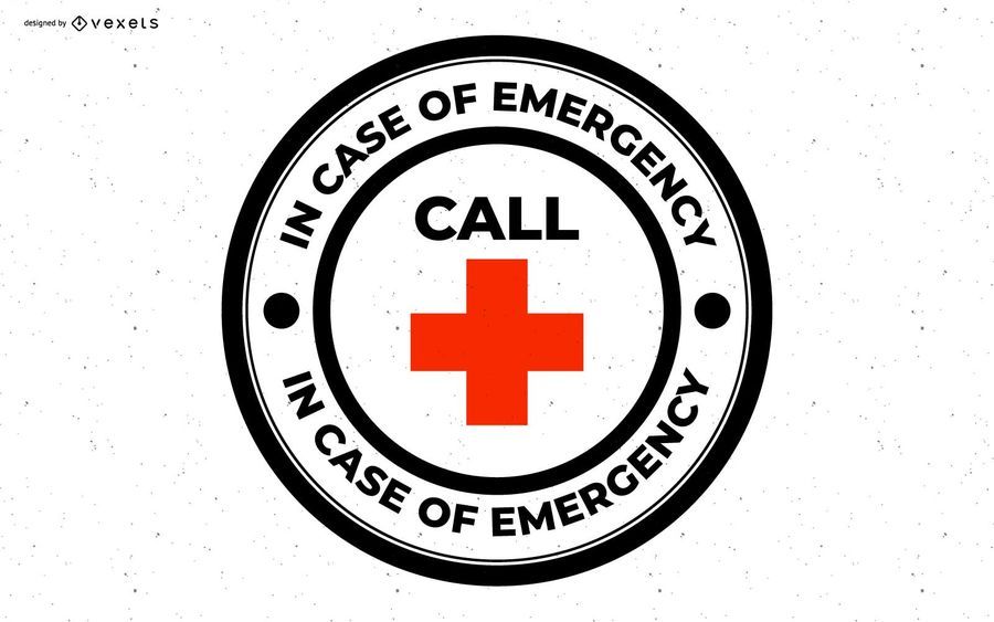 In Case Of Emergency Badge In Case Of Emergency Badge