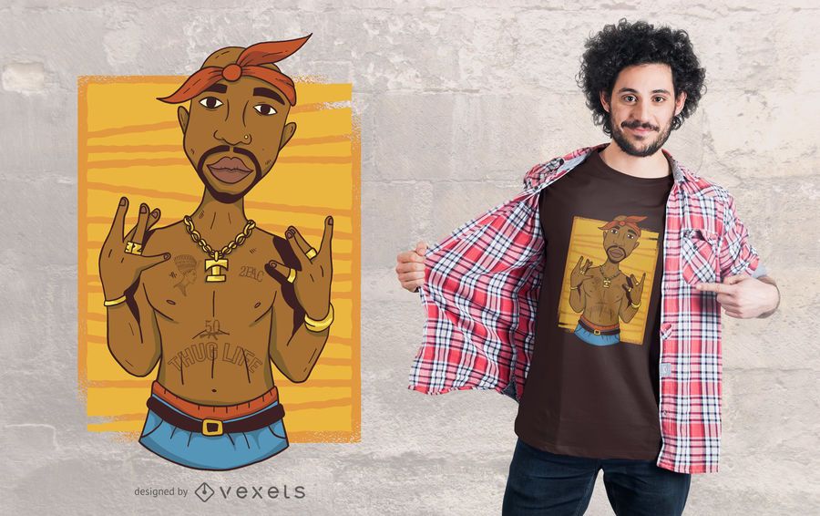 Tupac T-Shirt Design Tupac T-Shirt Design