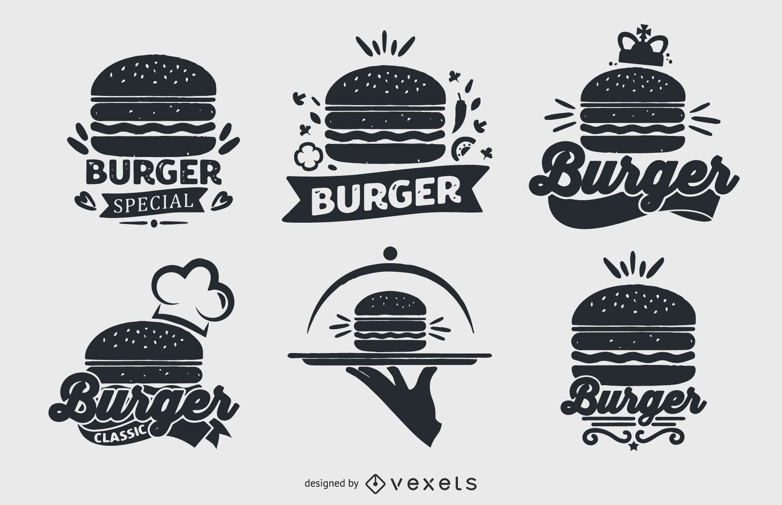 Premium Vector  Burger logo concept for your brand