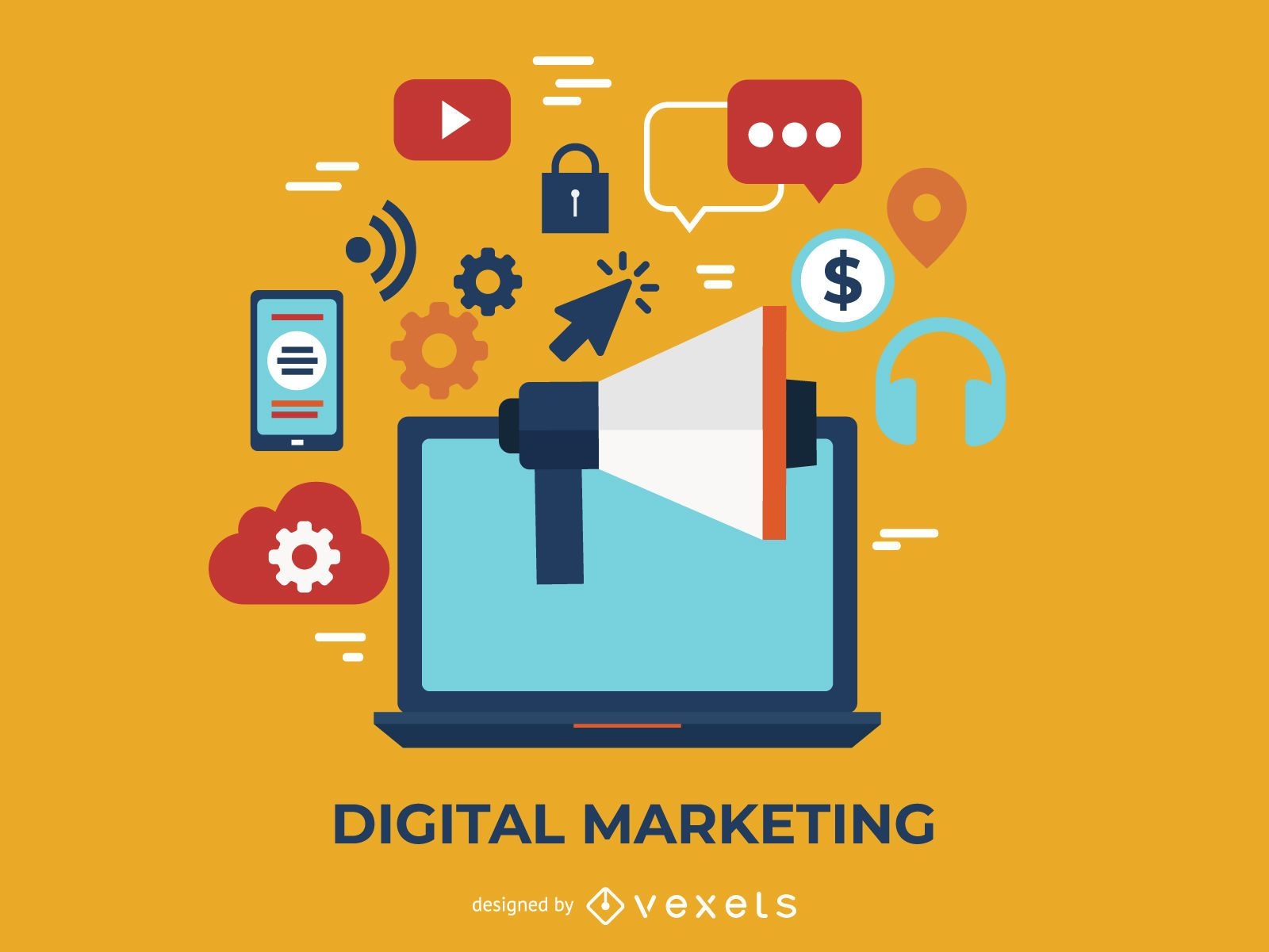 Banner de marketing digital