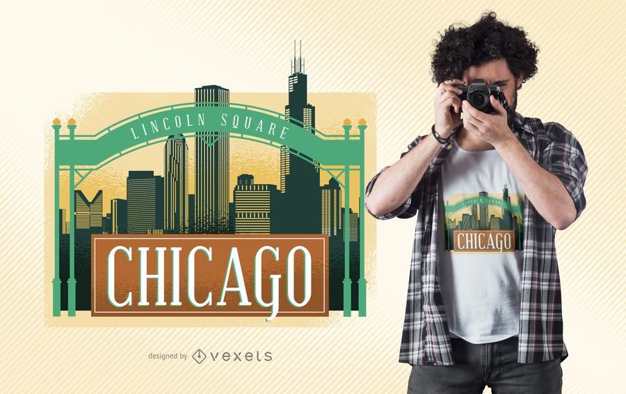 Lincoln Square T-Shirt Design Lincoln Square T-Shirt Design