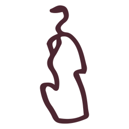 Ancient egypt gods hieroglyphics symbol PNG Design