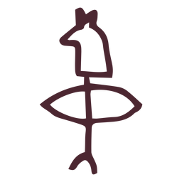 Ancient egypt traditional symbol PNG Design
