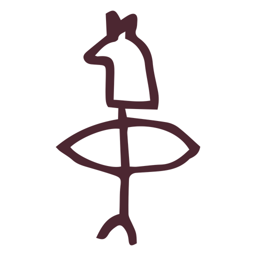 S?mbolo tradicional del antiguo egipto Diseño PNG