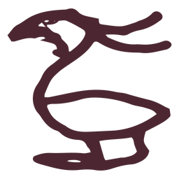 Símbolo de animal egípcio antigo Desenho PNG