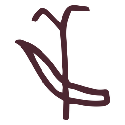 Símbolo de jeroglíficos egipcios antiguos Diseño PNG