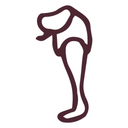 Símbolo de hieróglifos antigos Desenho PNG