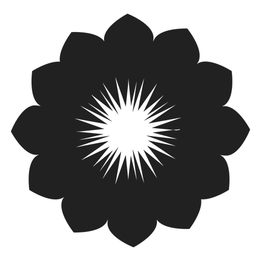 Anemone flower vector PNG Design
