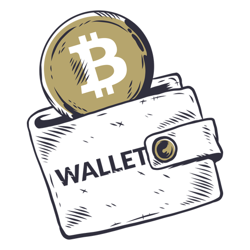 Insignia de billetera Bitcoin - Descargar PNG/SVG transparente