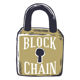 Crachá de criptografia de cadeia de blocos Transparent PNG