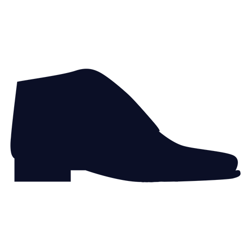 Silhueta de sapatos de brogues Desenho PNG