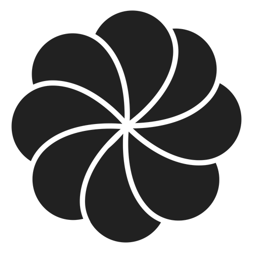 Ícone de flor de camélia Desenho PNG