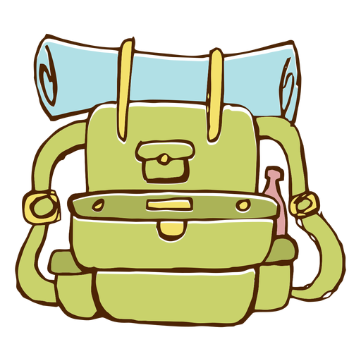 Download Camping backpack icon - Transparent PNG & SVG vector file