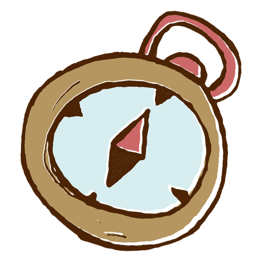 Camping compass icon