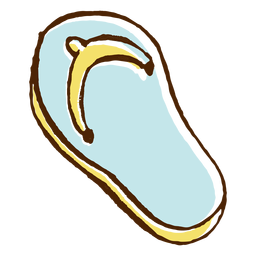 Camping sandals icon PNG Design