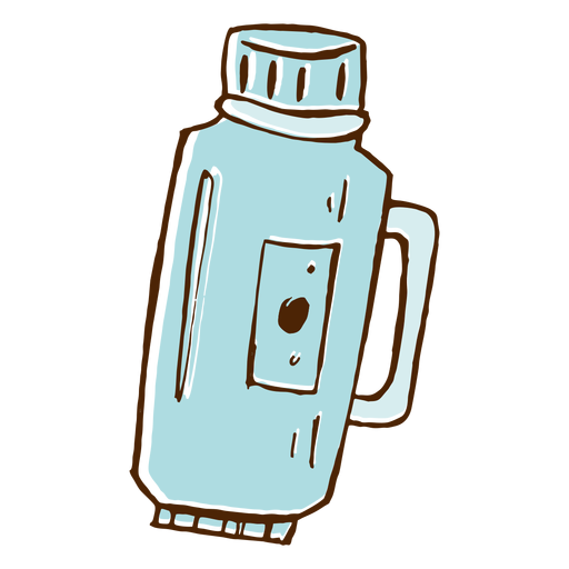 Camping thermos icon PNG Design