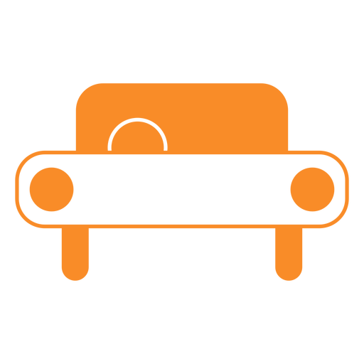Car line style icon PNG Design