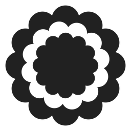 Carnation flower icon PNG Design