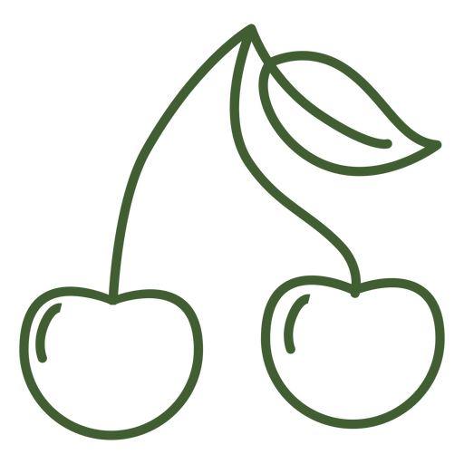 Icono de fruta de cereza