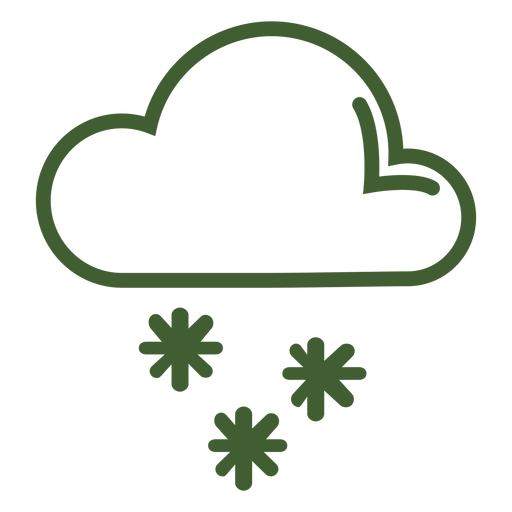 Download Cloud Snowfall Icon Transparent Png Svg Vector File